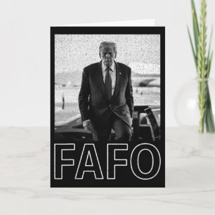 Funny Fafo Trump Fafo American Usa _8 Card