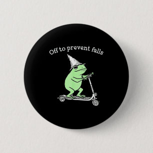 Funny Fall Prevention Spt Pta Nurse 6 Cm Round Badge