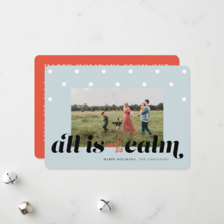 Funny Family Christmas Card