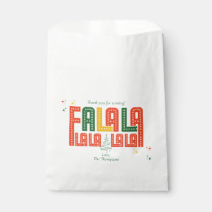 Funny Family Christmas Carols Karaoke Party Budget Favour Bag