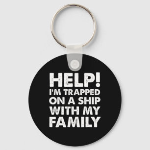 Funny Family Cruise Shirt Matching Vacation Cruisi Key Ring