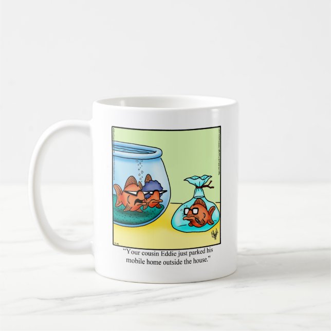Funny Family Humour Mug Gift (Left)