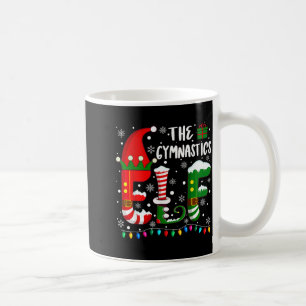 Funny Family Matching Pajamas Gymnastics Elf Chris Coffee Mug