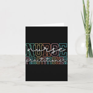 Funny Family Nurse Practitioner NP Nursing Day Card