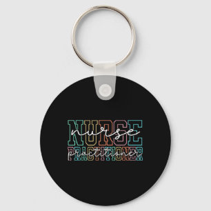 Funny Family Nurse Practitioner NP Nursing Day Key Ring