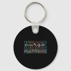 Funny Family Nurse Practitioner Np Nursing Day Nur Key Ring