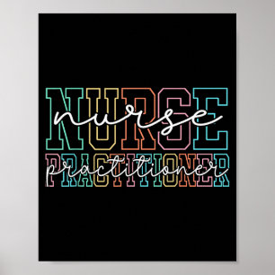 Funny Family Nurse Practitioner Np Nursing Day Nur Poster