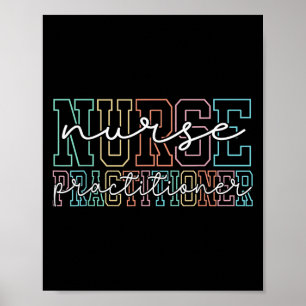 Funny Family Nurse Practitioner Np Nursing Day Nur Poster