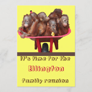Funny Family Reunion Invitation