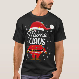 Funny Family Santa Claus Matching Christmas Grandm T-Shirt