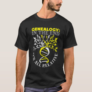 Funny Family Tree Family Historian Genealogy Genea T-Shirt