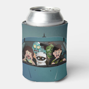 Funny Family Vacation Halloween Nightmare Can Cooler