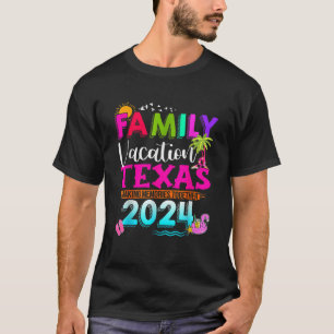 Funny Family Vacation Texas 2024 Making Memories T T-Shirt