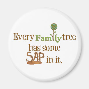 Funny FamilyTree Magnet