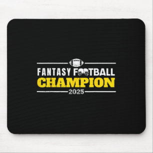 Funny Fantasy Football 2025 Champion Fantasy Footb Mouse Pad