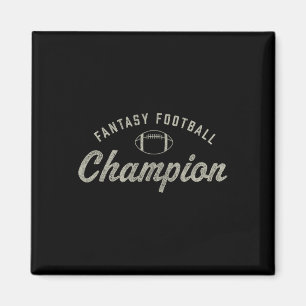 Funny Fantasy Football Champion Draught Day Season Magnet