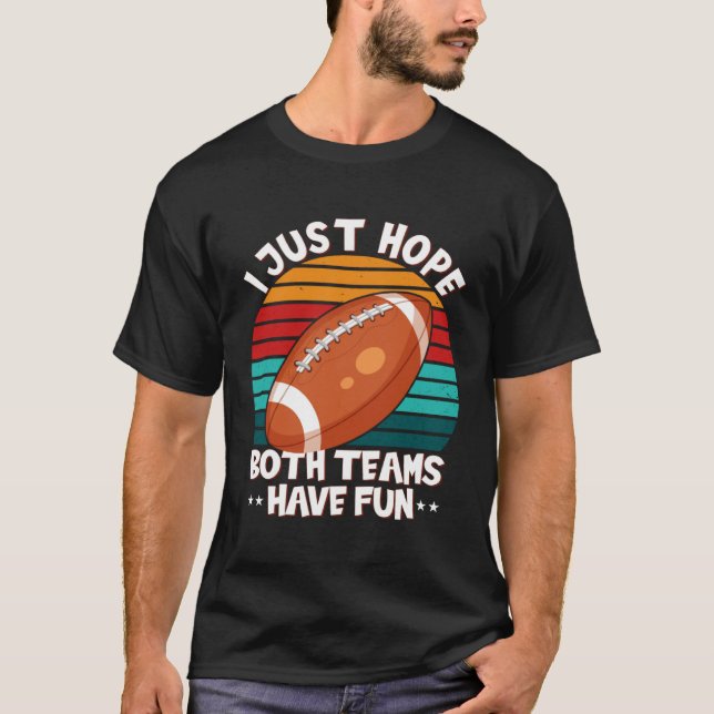 Funny Fantasy Football Design For Game Fun Day Fan T-Shirt (Front)