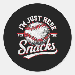 Funny Fantasy Sell League I'm Just Here For The Sn Classic Round Sticker