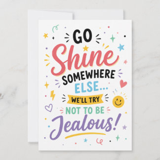 Funny Farewell Card | Coworker Leaving Card