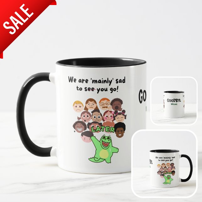 FUNNY Farewell Colleague BOSS - Most of Us are SAD Mug (Creator Uploaded)