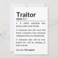 Funny farewell coworker, colleague leaving job