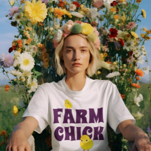 Funny "Farm Chick" T-Shirt