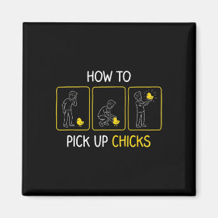 Funny Farm Dad Sarcastic Sarcasm Joke How To Pick Magnet