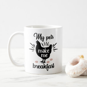 Funny Farm Eggs Country Life Farmer Chicken Coffee Mug