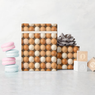 Funny Farm Fresh Eggs Fun Gift Wrap