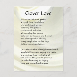 Funny Farm Poem Card #6