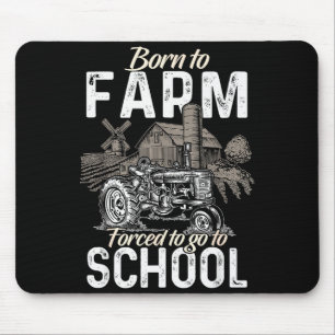 Funny Farmer Shirt Men Tractor Boys Tractor Lover Mouse Pad