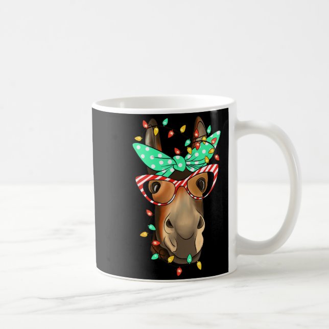 Funny Farmer Women Girls Family Christmas  Coffee Mug (Right)