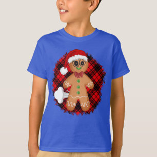 Funny Farting Christmas Gingerbread Man T-Shirt