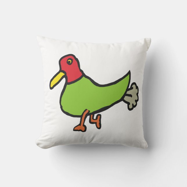 Funny Farting Duck Cushion (Front)