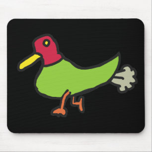 Funny Farting Duck Mouse Pad