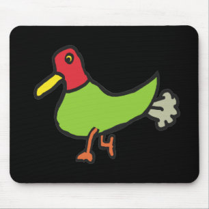Funny Farting Duck Mouse Pad
