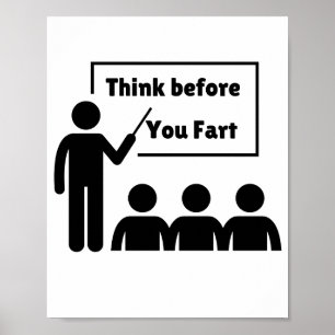 Funny Farting Humour Poster