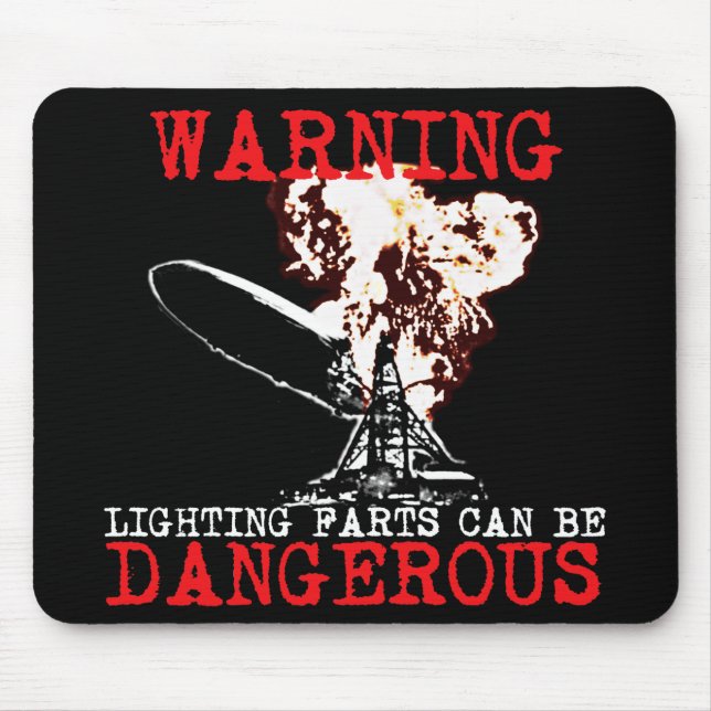 Funny farting mouse pad (Front)