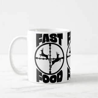 Funny Fast Food Deer Hunting For Hunter Men Boys U Coffee Mug