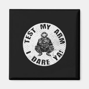 Funny Fastpitch Softll Catcher Magnet