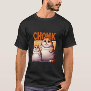 Funny Fat Cats Meme, Chonk Cat  Cat lover Gift T-Shirt