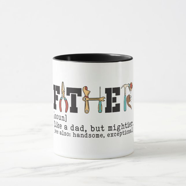 Funny Father Definition Mug (Center)
