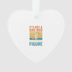Funny Father Figure Racoon Vintage Shirt Design_1 Ornament