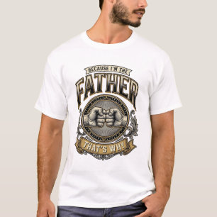Funny Father Fist Bump Vintage Engraving Shirt Des