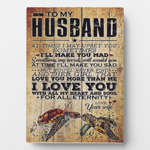 Funny Father Gift To My Family Present Plaque