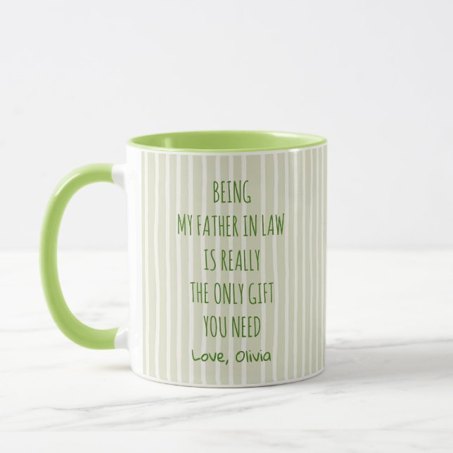 Funny Father In Law Mug (Left)
