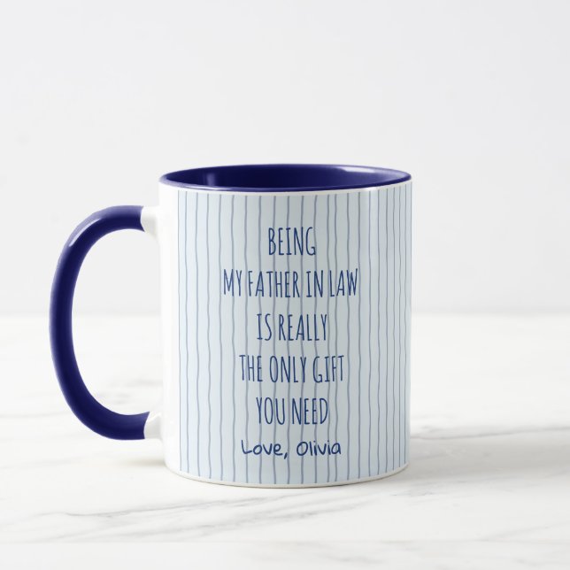 Funny Father In Law Mug (Left)