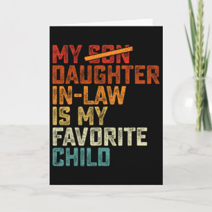 Funny Father In Law Tee Gifts From Daughter In Law Card