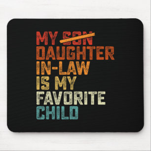 Funny Father In Law Tee Gifts From Daughter In Law Mouse Pad