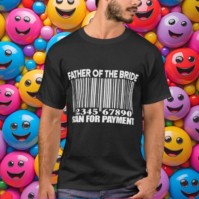 Funny Father of the Bride scan  T-Shirt (Creator Uploaded)
